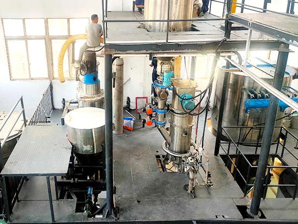 Horizontal Fluidized Bed Jet Mill - MQW